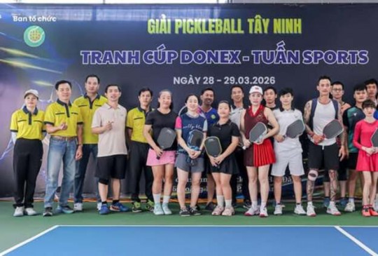 CHÍNH THỨC KHỞI ĐỘNG GIẢI PICKLEBALL TÂY NINH 2026 Tranh Cúp Don